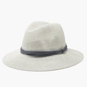 Wyeth Sedona Fedora Hat in Light Grey